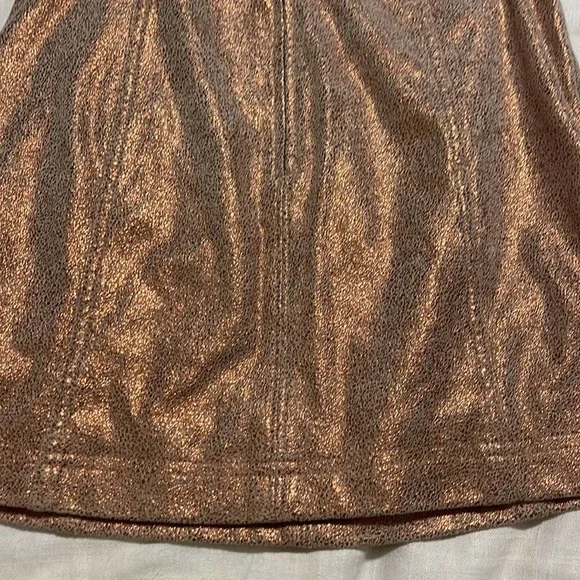 free people // modern femme vegan metallic mini skirt - Picture 12 of 12